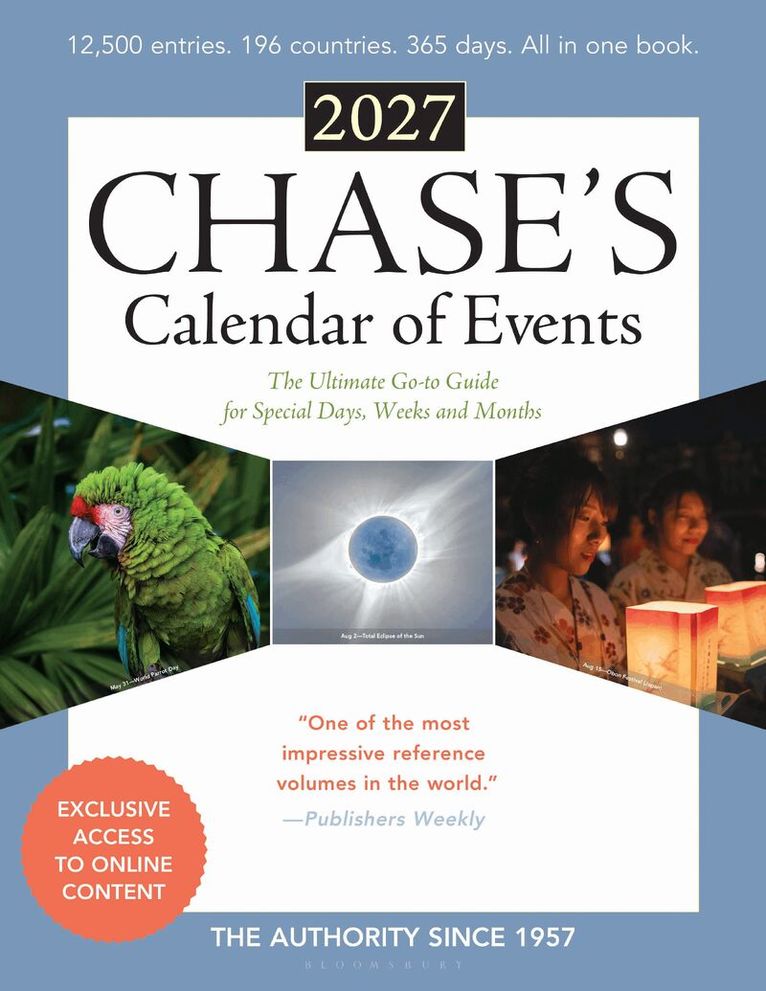 Editors of Chase's - Chase's Calendar of Events 2027, Häftad. Tillgänglighet: Kommande
