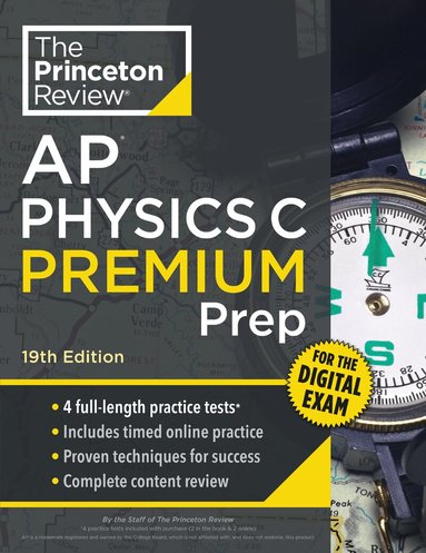 Princeton Review - Princeton Review AP Physics C Premium Prep, 19th Edition, Häftad