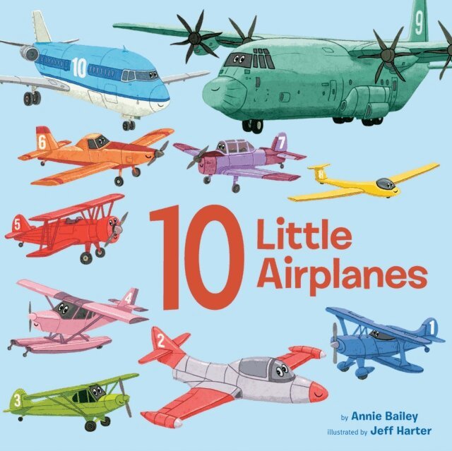 Annie Bailey - 10 Little Airplanes, E-bok