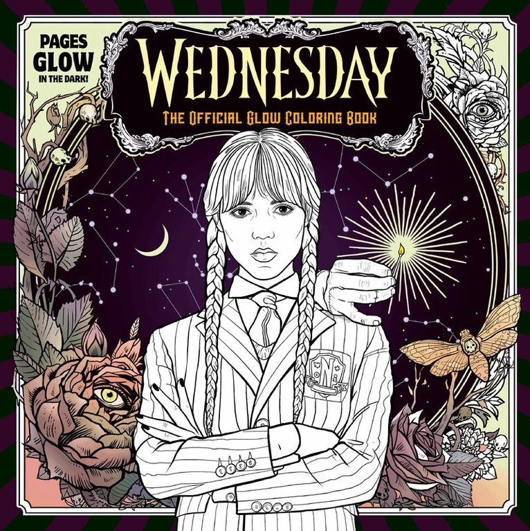 Random House, Random House - Wednesday Official Glow Coloring Book, Häftad