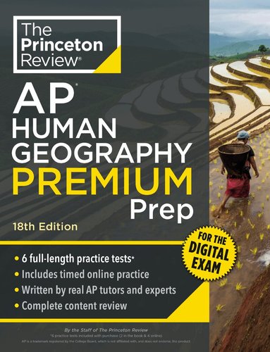 The Princeton Review - Princeton Review AP Human Geography Premium Prep, 18th Edition, Häftad
