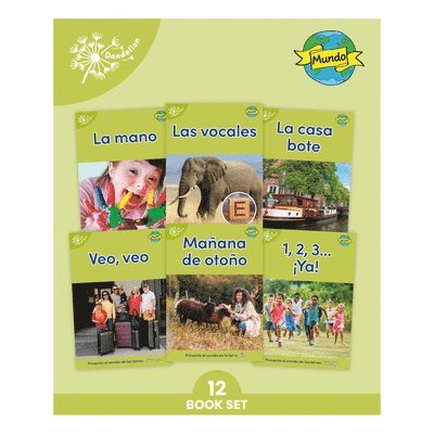 Phonic Books - Phonic Books Dandelion Mundo Spanish Decodables Set 1 (12 Books) Latam Spanish, Häftad