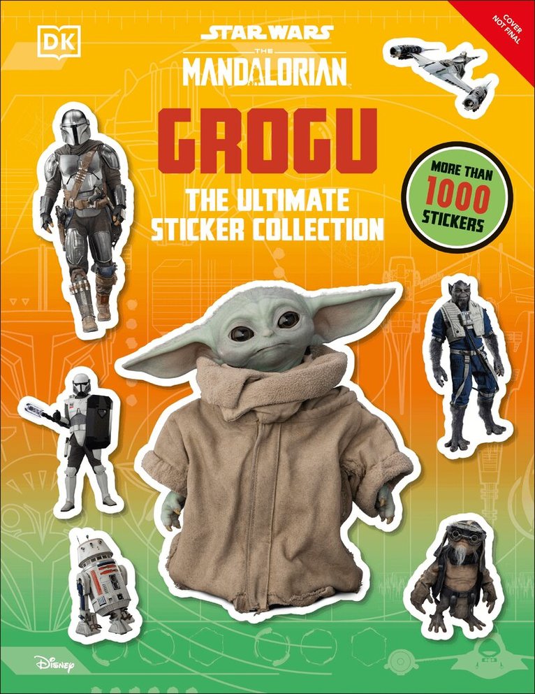 DK - Star Wars: The Mandalorian: Grogu: The Ultimate Sticker Collection, Häftad