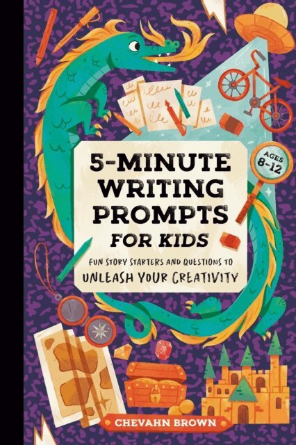 Chevahn Brown - 5-Minute Writing Prompts for Kids, E-bok