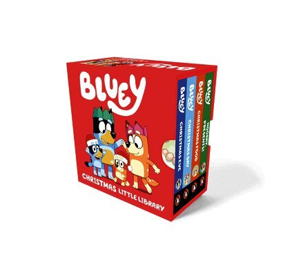 Bluey: Christmas Little Library 4-Book Box Set