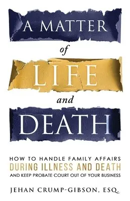 Esq Jehan Crump-Gibson - Matter of Life and Death, Häftad. Tillgänglighet: Lägg i varukorg