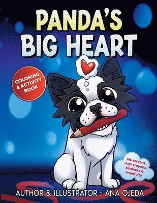 Ana Ojeda - Panda's Big Heart Coloring & Activity Book, Häftad