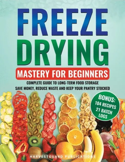HarvestGuard Publications - Freeze Drying Mastery for Beginners: Complete Guide to Long-Term Food Storage, Save Money, Reduce Waste and Keep Your Pantry Stocked, E-bok. Tillgänglighet: Lägg i varukorg