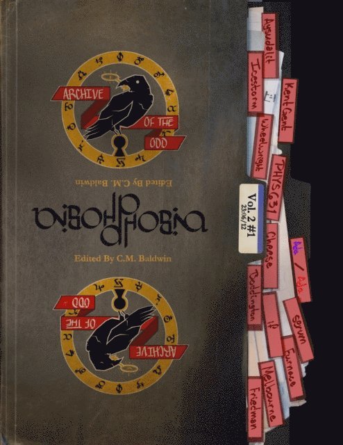 Cormack Baldwin - Archive of the Odd Issue 3: Aibohphobia, E-bok