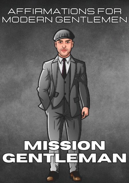 Marcin Majchrzak - Mission Gentleman: Affirmations For Modern Gentlemen, E-bok. Tillgänglighet: Lägg i varukorg