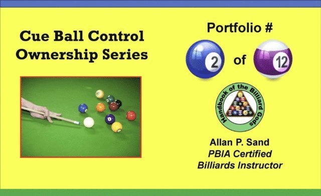 Allan P. Sand - Cue Ball Control Ownership Series, Portfolio #2 of 12, E-bok
