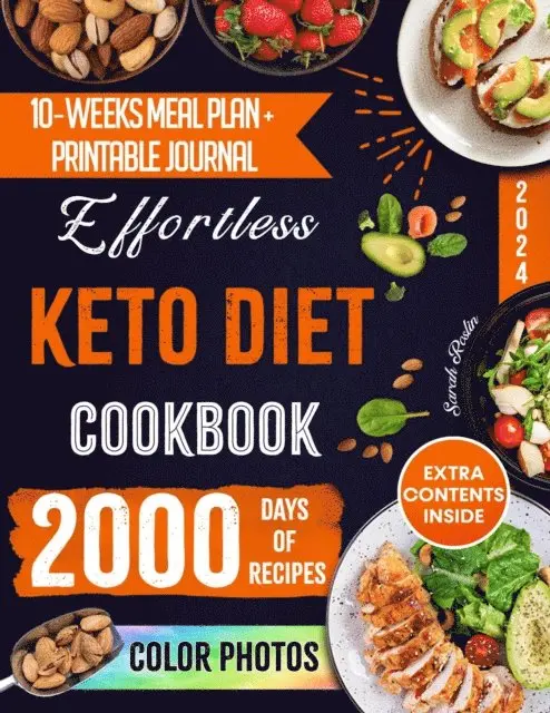 Sarah Roslin - Effortless Keto Diet Cookbook, E-bok. Tillgänglighet: Lägg i varukorg