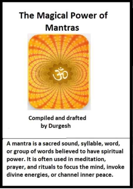 Durgesh - Magical Power of Mantras, E-bok. Tillgänglighet: Lägg i varukorg