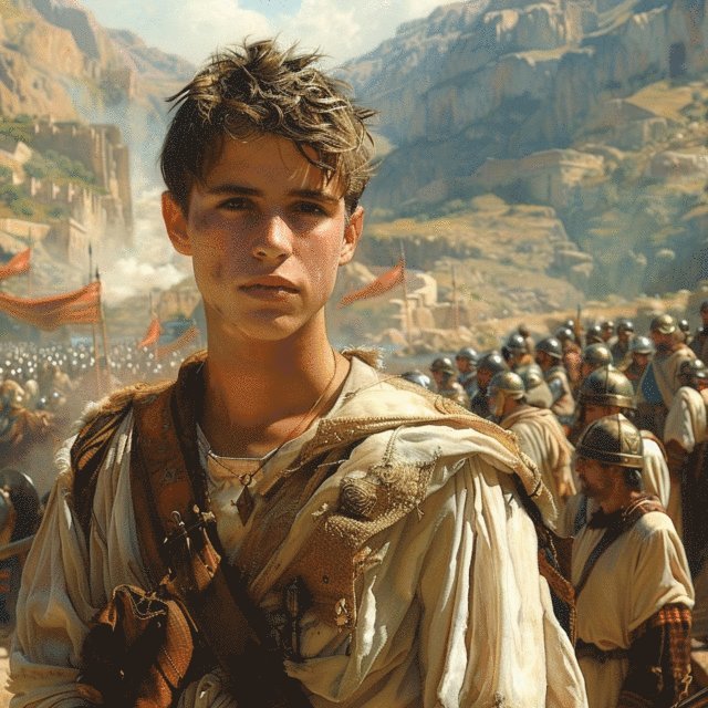 Joshua Rhoades - Courage Under Fire: David's Stand On The Battlefield, E-bok