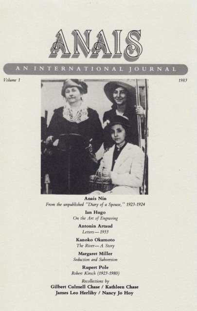 Gunther Stuhlmann - ANAIS: An International Journal, Vol. 1, E-bok