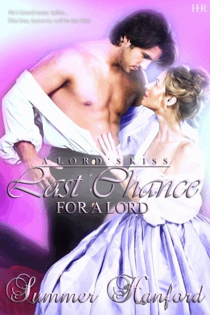 Summer Hanford - Last Chance for a Lord, E-bok