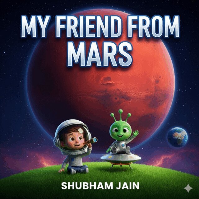 shubham jain - My Friend from MarsA Heartwarming Bedtime Story about Friendship, Curiosity, and Outer Space Adventures, E-bok