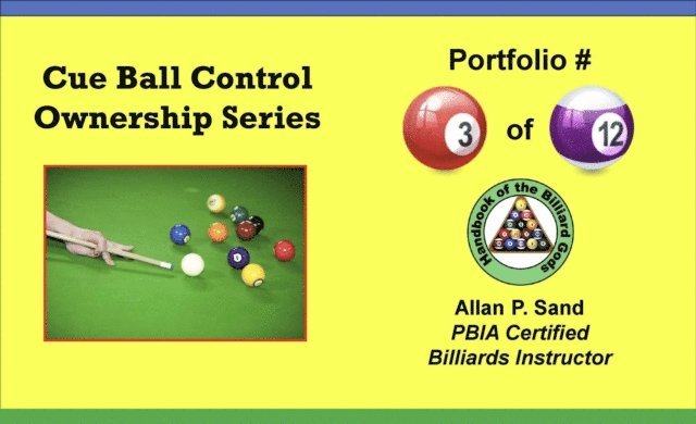 Allan P. Sand - Cue Ball Control Ownership Series, Portfolio #3 of 12, E-bok