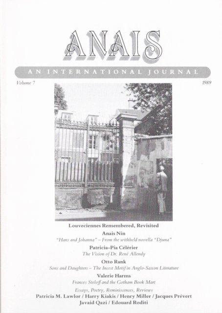 Gunther Stuhlmann - ANAIS: An International Journal, Vol. 7, E-bok