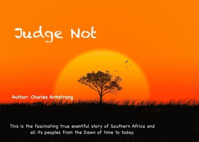 Charles Armstrong - Judge Not, E-bok
