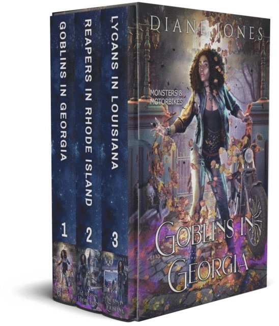 Diane Jones - Monsters & Motorbikes Box Set: The Complete Series (Three Paranormal Women's Fiction Novels), E-bok