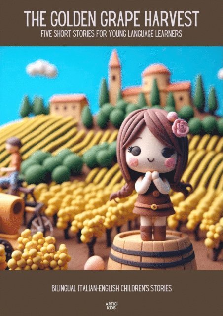 Artici Kids - Golden Grape Harvest Five Short Stories for Young Language Learners: Bilingual Italian-English Children's Stories, E-bok