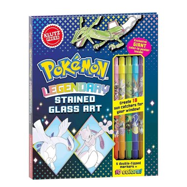 Editors of Klutz - Legendary Pokemon Stained Glass Art, Övrigt