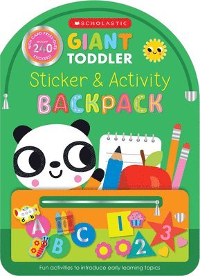 Scholastic Early Learners - Giant Toddler: Sticker & Activity Backpack (Scholastic Early Learners), Häftad. Tillgänglighet: Lägg i varukorg