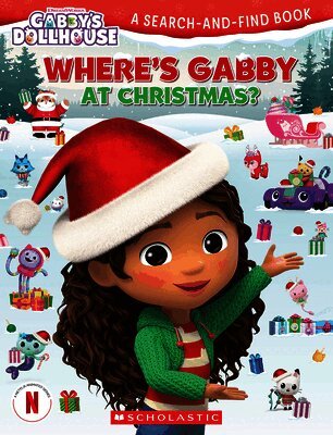 Gabby's Dollhouse: Where's Gabby at Christmas? (A Search-and-Find Book)