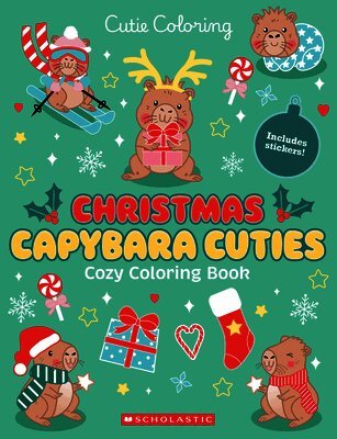 Capybara Christmas Cuties (Color & Chill)