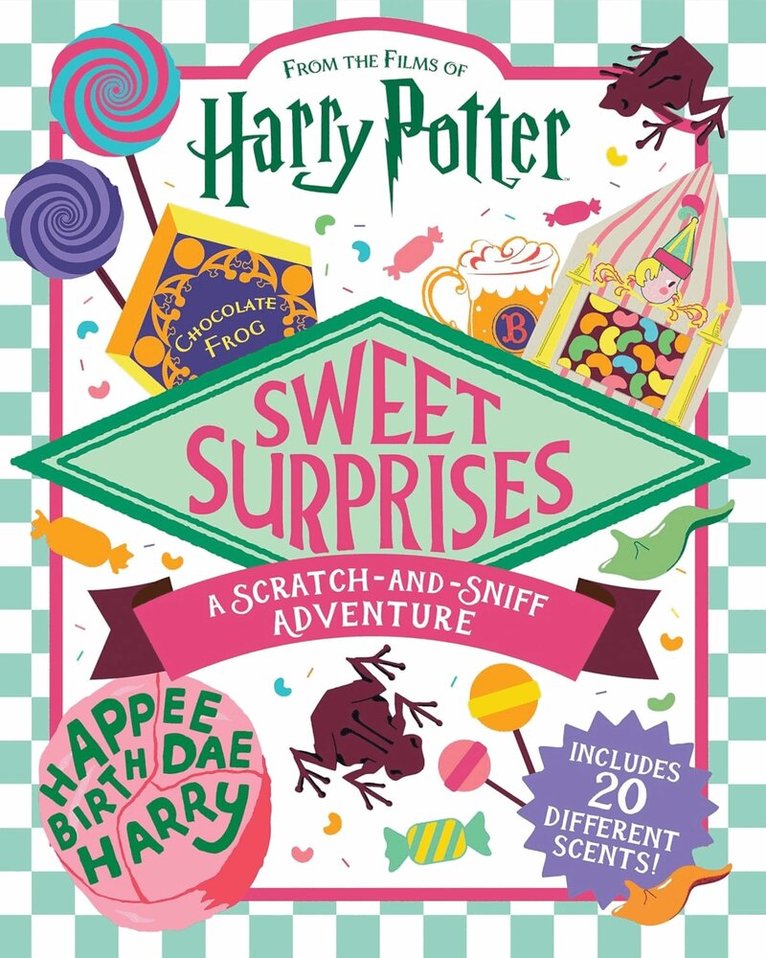 Scholastic Inc. - Harry Potter: Sweet Surprises: A Scratch & Sniff Adventure, Inbunden. Tillgänglighet: Kommande