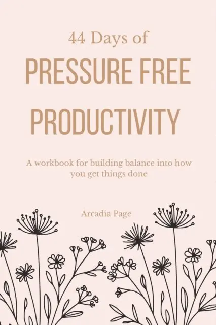 Arcadia Page - 44 Days of Pressure Free Productivity, E-bok. Tillgänglighet: Lägg i varukorg