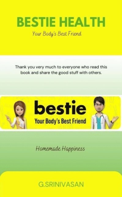 SRINIVASAN G - Bestie Health, E-bok