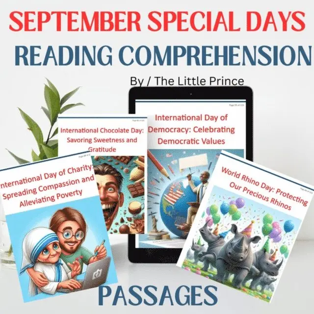 Ashraf abd EL Rehim - Month of September activities ,Reading comprehension Passages And Questions, E-bok. Tillgänglighet: Lägg i varukorg