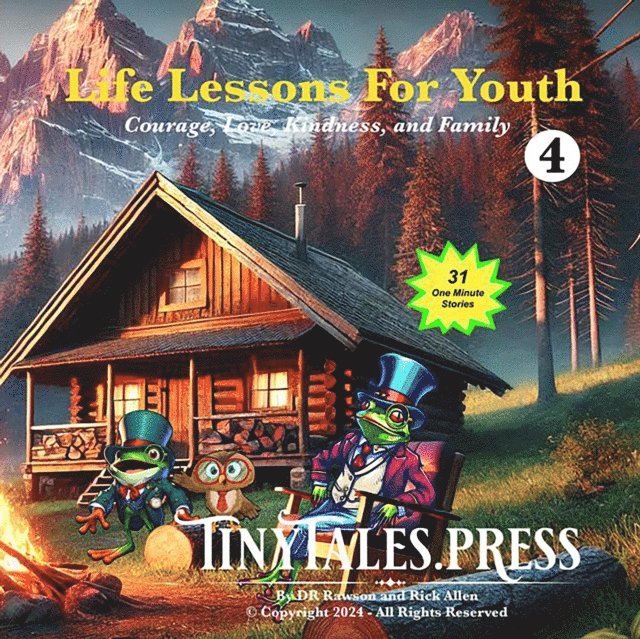 DR Rawson, Rick Allen - Life Lessons for Youth #4,  Courage, Love, Kindness , and  Family, E-bok