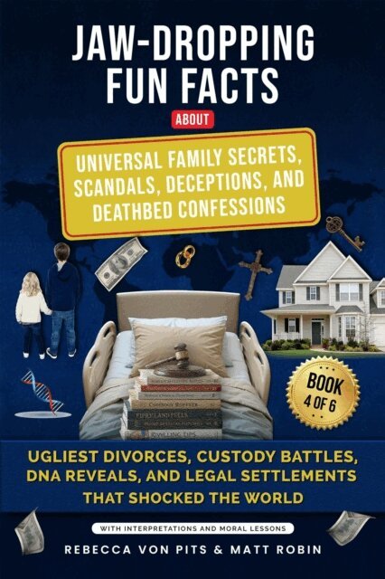 Rebecca Von Pits - Jaw-Dropping Fun Facts About Universal Family Secrets, Scandals, Deceptions, and Deathbed Confessions - Ugliest Divorces, Custody battles, Reveals and Legal Settlements That Shocked the World, E-bok