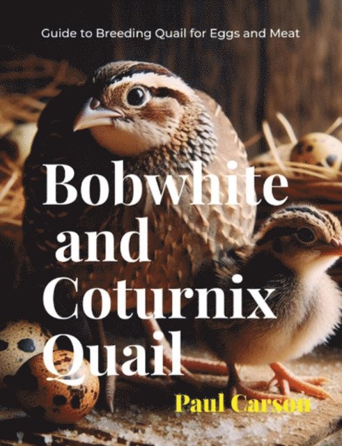Paul Carson - Bobwhite and Coturnix Quail: Guide to Breeding Quail for Eggs and Meat, E-bok
