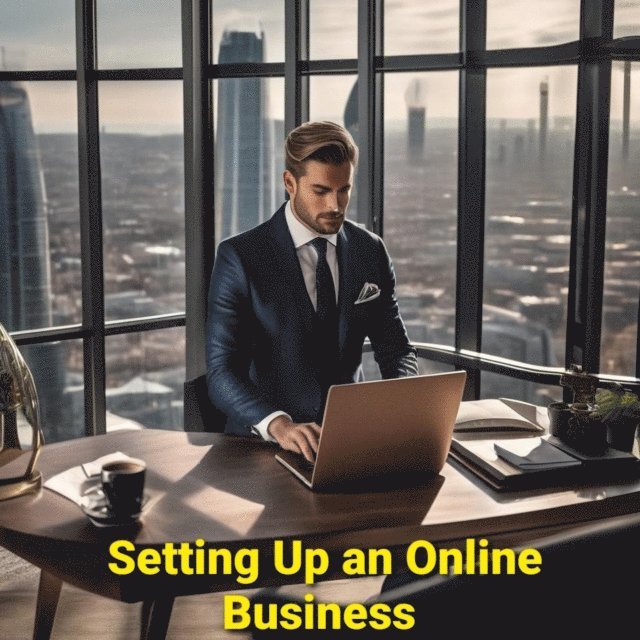 KingsHub - Setting Up an Online Business, E-bok