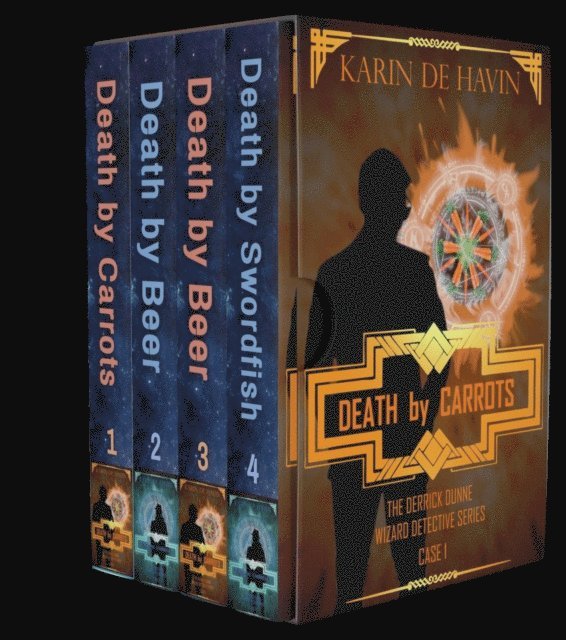 Karin De Havin - Wizard Detective Derrick Dunne Boxsett: A Wizard Detective Paranormal Romance, E-bok