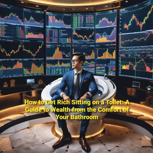 KingsHub - How to Get Rich Sitting on a Toilet: A Guide to Wealth from the Comfort of Your Bathroom, E-bok
