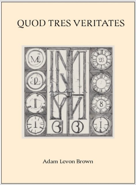 Adam Levon Brown - Quod Tres Veritates, E-bok