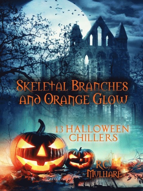 Skeletal Branches and Orange Glow