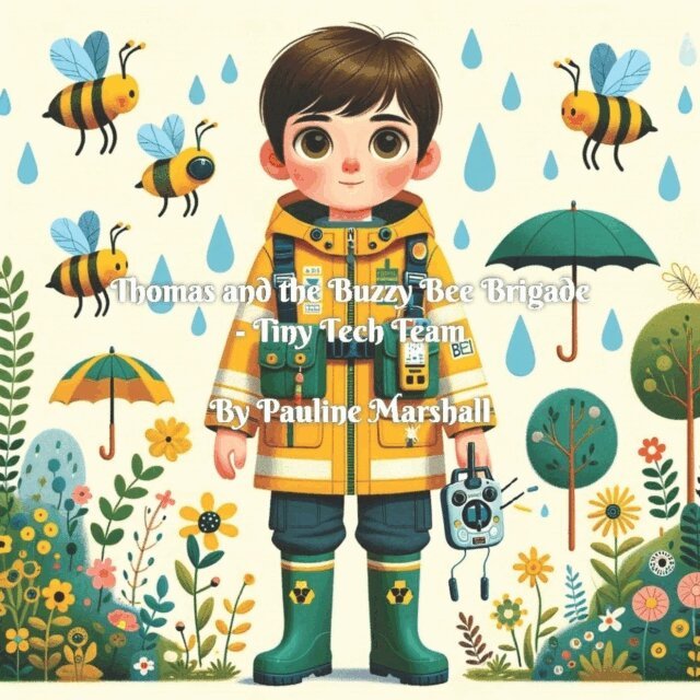 Pauline Marshall - Adam and the Buzzy Bee Brigade - Tiny Tech Team, E-bok