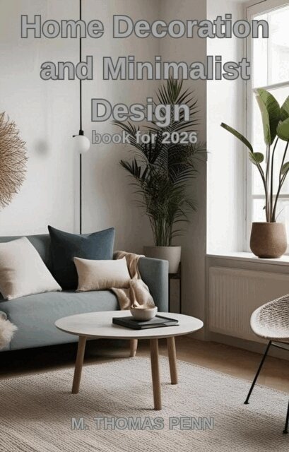 M. THOMAS PENN - Home Decoration and Minimalist Design book for 2026, E-bok