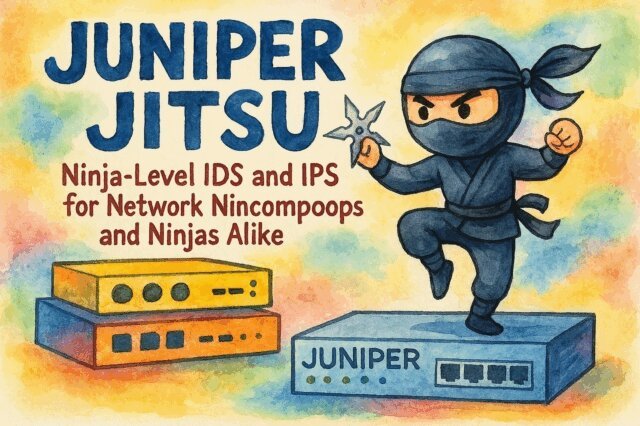 Scott Markham - Juniper Jitsu - Ninja-Level IDS and IPS for Network Nincompoops and Ninjas Alike, E-bok