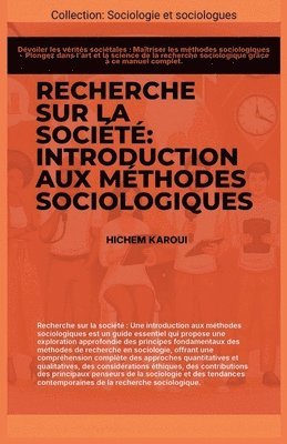 Hichem Karoui - Recherche sur la société, Häftad