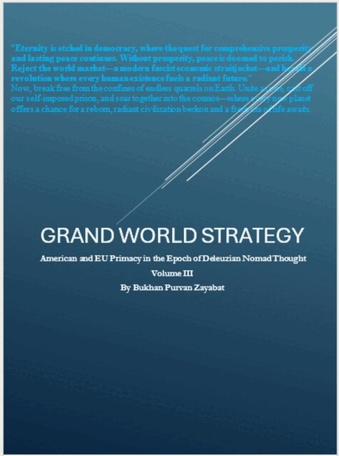 Bukhan Purvan Zayabat - Grand World Strategy: American and EU Primacy in Epoch of Nomad Thought, E-bok. Tillgänglighet: Lägg i varukorg