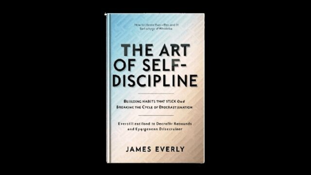 James Everly, Sudip Pan - Art of Self-Discipline, E-bok