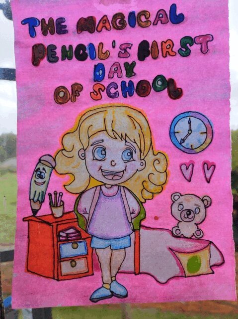 Laurika - Magical Pencil's First day of School, E-bok