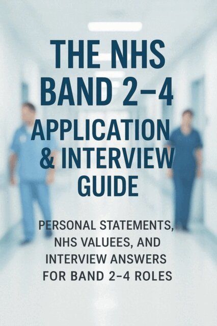 Stewart Paterson - NHS Band 2-4 Application & Interview Guide: Personal Statements, NHS Values, and Interview Answers for Band 2-4 Roles, E-bok